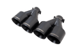XForce Matte Black Tips Kit 2011 - 2026 WRX / 2011 - 2021 STI - ESSW27BLKTP - Subimods.com
