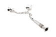 XForce Race Style Stainless Steel Catback Exhaust w/ Black Tips 2011 - 2021 WRX Sedan / 2011 - 2021 STI Sedan - ESSW28BKCS - Subimods.com