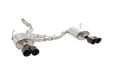 XForce Street Style Stainless Steel Catback Exhaust w/ Black Tips 2011 - 2021 WRX Sedan / 2011 - 2021 STI Sedan - ESSW27BKCS - Subimods.com