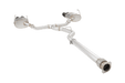 XForce Street Style Stainless Steel Catback Exhaust w/ Black Tips 2022 - 2024 WRX - ESSW29BKCS - Subimods.com