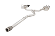 XForce Street Style Stainless Steel Catback Exhaust w/ Black Tips 2022 - 2024 WRX - ESSW29BKCS - Subimods.com