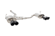 XForce Street Style Stainless Steel Catback Exhaust w/ Black Tips 2022 - 2024 WRX - ESSW29BKCS - Subimods.com