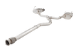 XForce Street Style Stainless Steel Catback Exhaust w/ Burnt Blue Tips 2022 - 2024 WRX - ESSW29BUCS - Subimods.com