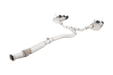 XForce Varex Valved Cat Back Exhaust Black Tips 2011 - 2021 WRX Sedan / STI Sedan - ESSWRX14VKBK - Subimods.com