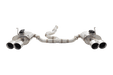 XForce Varex Valved Cat Back Exhaust Polished Tips 2011 - 2021 WRX Sedan / STI Sedan - ESSWRX14VKCS - Subimods.com