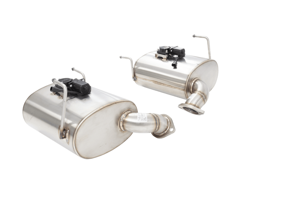 XForce Varex Valved Rear Muffler Kit 2022 - 2026 WRX - ESSWRXVKCS2 - Subimods.com