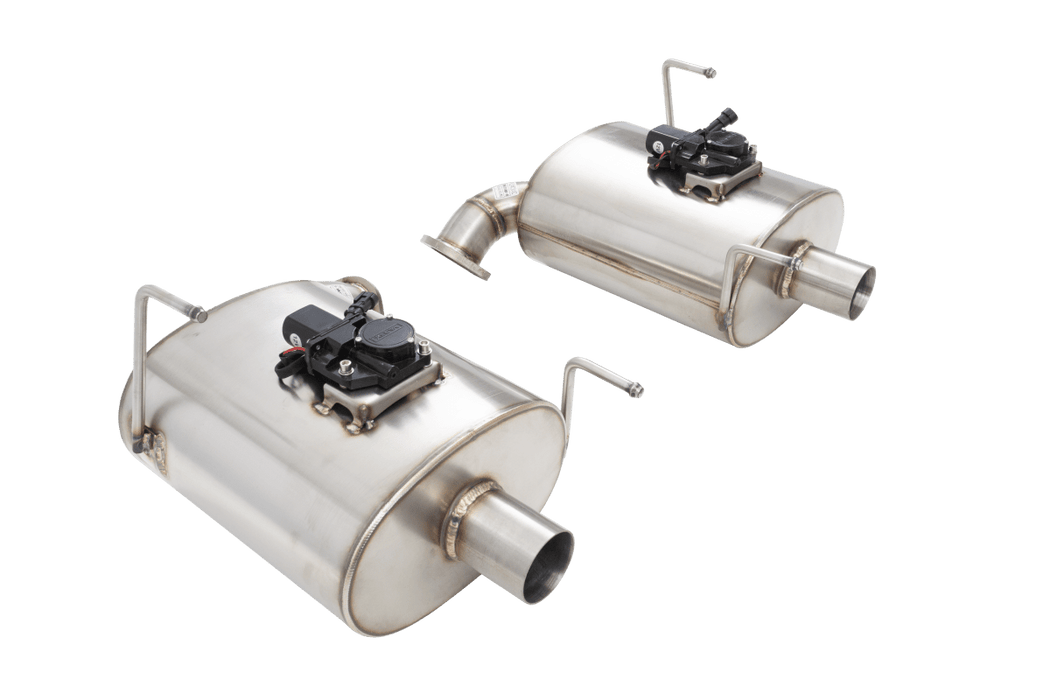 XForce Varex Valved Rear Muffler Kit 2022 - 2026 WRX - ESSWRXVKCS2 - Subimods.com