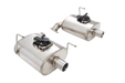 XForce Varex Valved Rear Muffler Kit 2022 - 2026 WRX - ESSWRXVKCS2 - Subimods.com