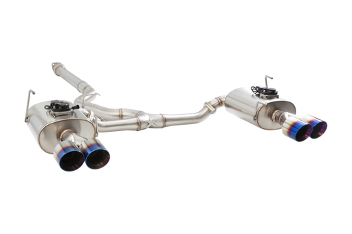 XForce Varex WR Valved Catback Exhaust System w/ Burnt Blue Tips 2022 - 2024 WRX - ESSWVB22VKBL - Subimods.com