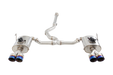 XForce Varex WR Valved Catback Exhaust System w/ Burnt Blue Tips 2022 - 2024 WRX - ESSWVB22VKBL - Subimods.com
