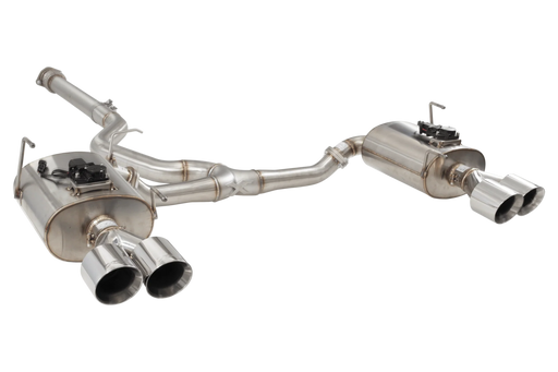 XForce Varex WR Valved Catback Exhaust System w/ Silver Tips 2022 - 2024 WRX - ESSWVB22VKCS - Subimods.com