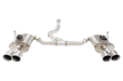 XForce Varex WR Valved Catback Exhaust System w/ Silver Tips 2022 - 2024 WRX - ESSWVB22VKCS - Subimods.com