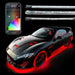 XKGlow Alpha LED Underglow Light Kit with RGBW Color Chasing | App-controlled - AP-CAR-STA - Subimods.com