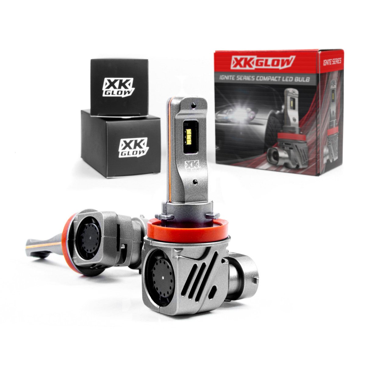 Kit HID Xénon Xentec Super Compact 9005 HB3 12000K Violet Bleu Pour Feux De Route - Neuf, Faisceau Haut