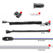 XKGlow LED Fiber Optic Kit w/ 6pc LED Heads + 2pc 6ft Fiber Optic Rolls | App-controlled - XK-FO-ADV - Subimods.com