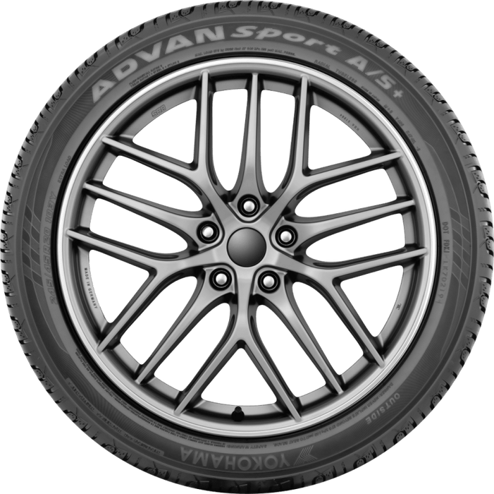 Yokohama Advan Sport A/S+ Tire 245/45R18 100W - 110140637 - Subimods.com