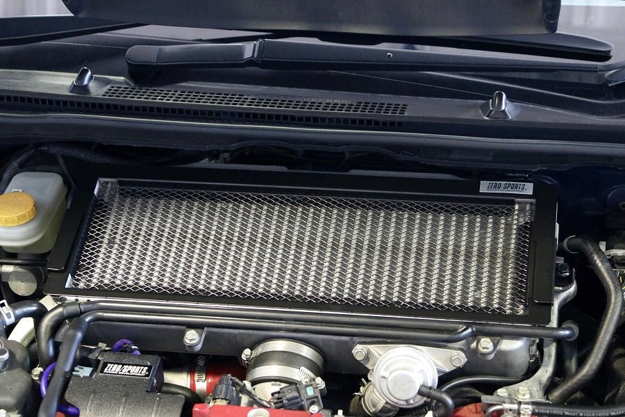 ZERO/SPORTS Intercooler Guard Black 2008 - 2021 STI - 0306058 - Subimods.com