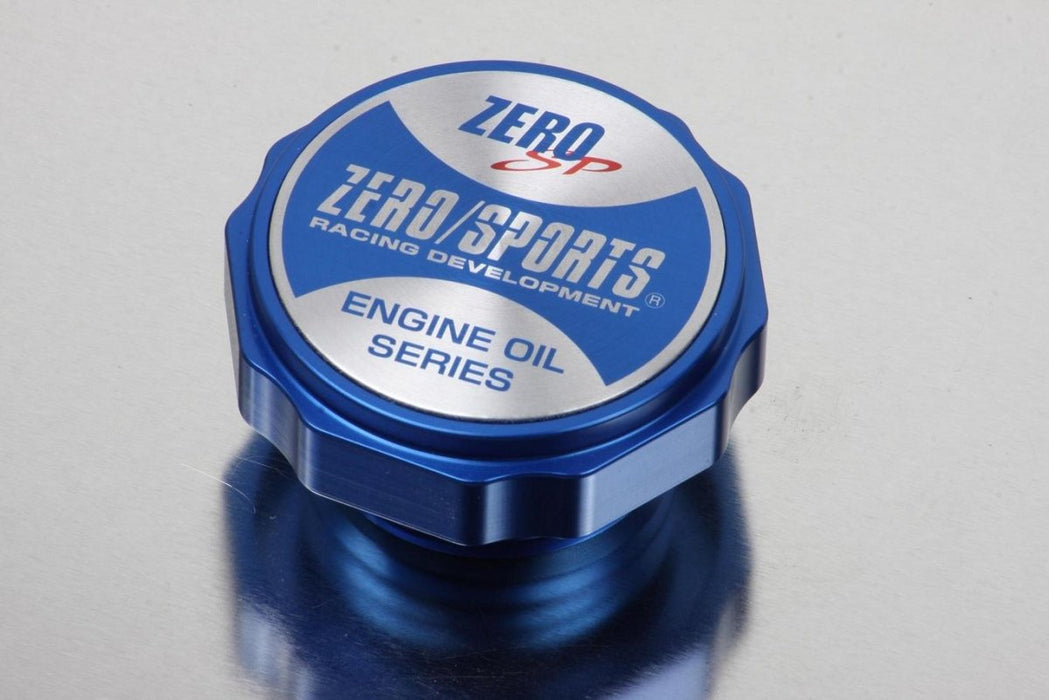 ZERO/SPORTS Oil Filler Cap Blue Most Subaru Models - 1556007 - Subimods.com