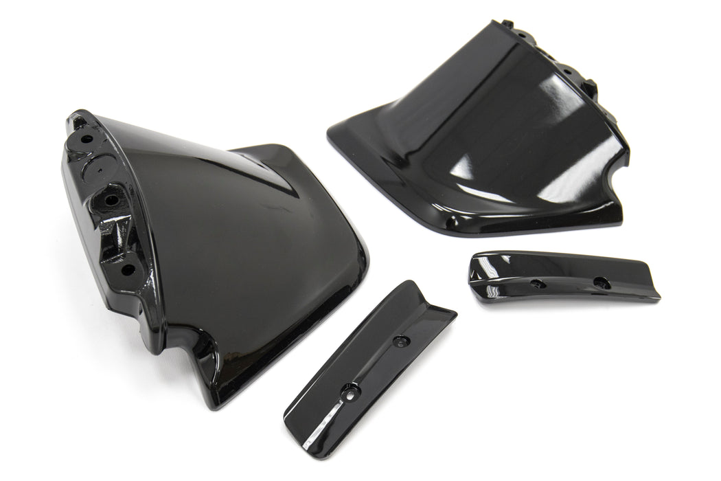 OLM Silverline Carbon Fiber OEM S Style Spoiler w/ Black Bases 2015-2021 WRX / STI