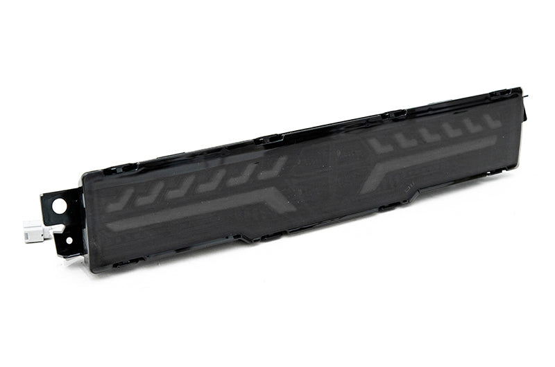 OLM V2 F1 Rear Brake Light Smoke Lens, Black Base, White Bar 2022-2025 BRZ / GR86