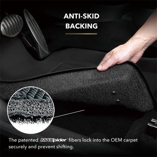 3DMaxpider Front All-Weather Floor Liner Set Black 2019-2023 Ascent - L1SB02611509 - Subimods.com