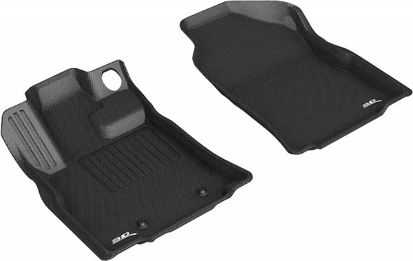 3DMaxpider Front All-Weather Floor Liner Set Black 2019-2023 Ascent - L1SB02611509 - Subimods.com