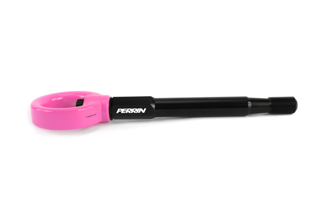 Perrin Rear Tow Hook Hyper Pink 2008-2014 WRX Sedan / 2008-2014 STI Sedan - PSP-BDY-251HP - Subimods.com