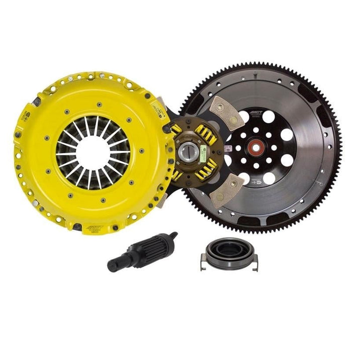 ACT Heavy Duty Race Sprung 4 Pad Clutch Kit w/Flywheel 2006-2024 WRX / 2005-2012 Legacy GT / 2006-2008 Forester XT - SB11-HDG4 - Subimods.com