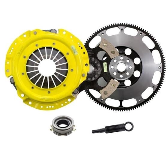 ACT Heavy Duty Solid 4-Puck Disc Clutch Kit w/ Prolite Flywheel 2013-2021 BRZ - SB8-HDR4 - Subimods.com