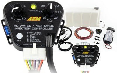 AEM Water / Methanol Injection Kit V2 (up to 35psi) w/ 1 Gallon Tank Universal - 30-3300 - Subimods.com
