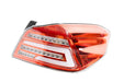 Akkon LED Tail Lights Red Base w/ Clear Lense and White Bar 2015-2021 WRX / 2015-2021 STI - ALT-JH-SIWRX15-LBLED-RC - Subimods.com