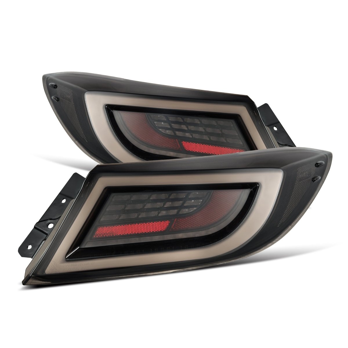 Lux_Alectoページ Alpharex LUXX-Series LED Tail Lights Black Smoke for BRZ