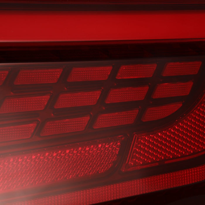 Alpharex LUXX-Series LED Tail Lights Vivid Red 2022-2024 BRZ / 2022-2024 GR86 - 675030 - Subimods.com