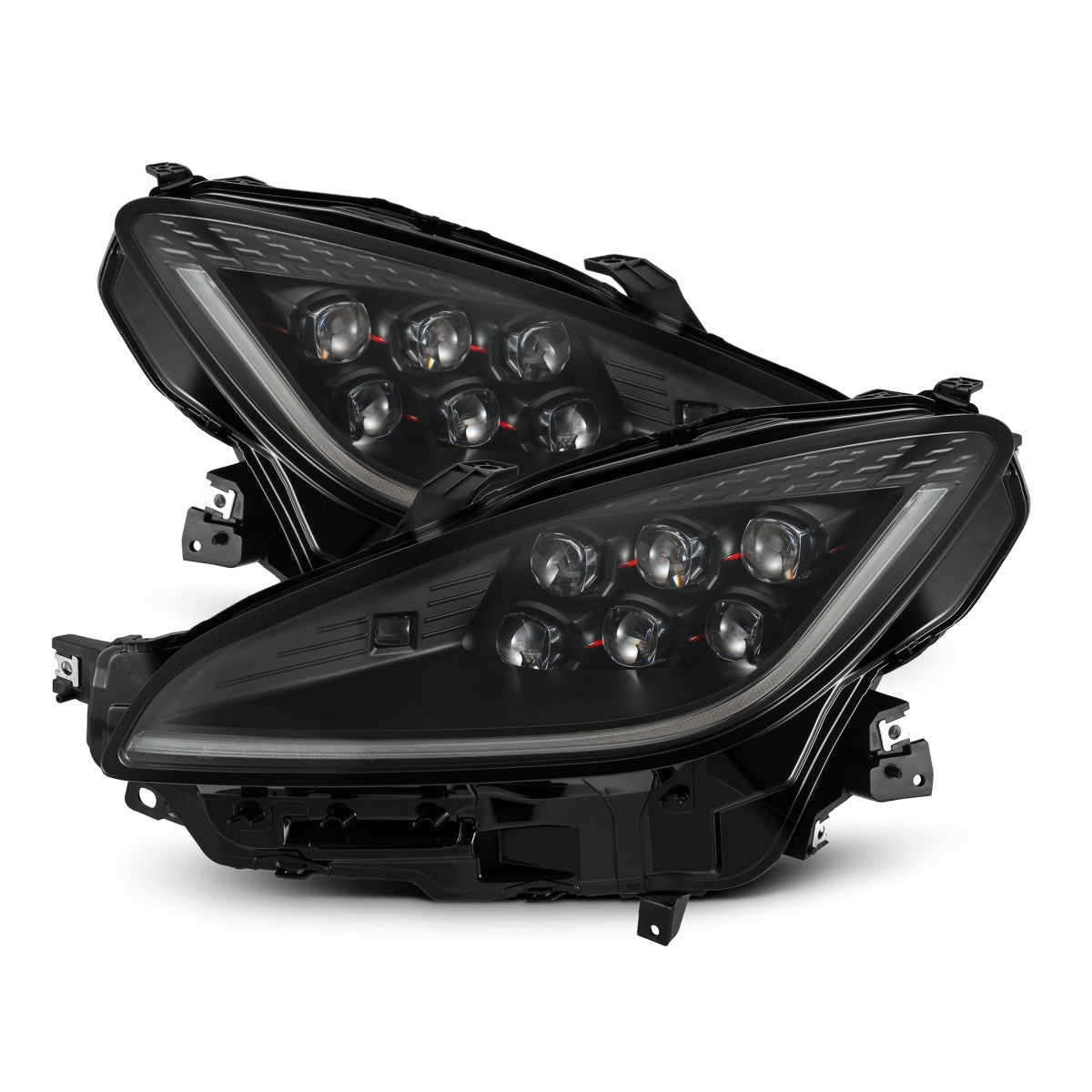 Alpharex NOVA-Series LED Headlights Black for BRZ / GR86
