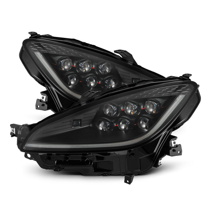 Alpharex NOVA-Series LED Projector Headlights Black 2022-2023 BRZ / 2022-2023 GR86 - 880876 - Subimods.com