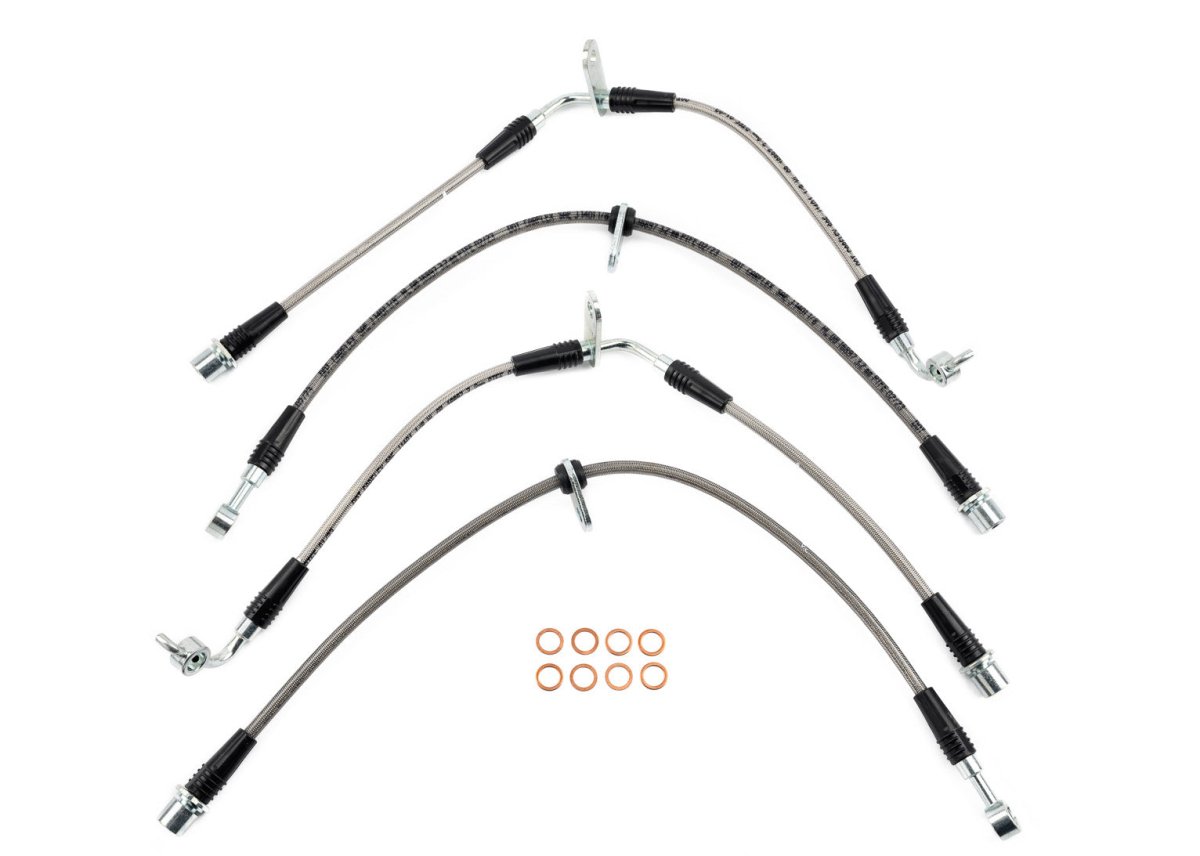 AMS Stainless Steel Brake Line Kit for 2022-2024 WRX — Subimods.com
