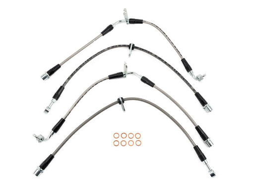 AMS Performance Stainless Steel Brake Line Kit 2022-2024 WRX (Manual Transmission Only) - AMS.50.01.0001-1 - Subimods.com