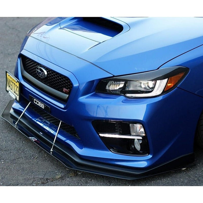 APR Carbon Fiber Front Wind Splitter w/ Factory Lip 2015-2017 STI - CW-801508 - Subimods.com