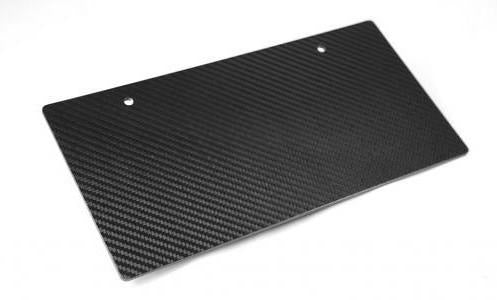 APR Carbon Fiber License Plate Blank Universal - CBA-LICPLATEII - Subimods.com