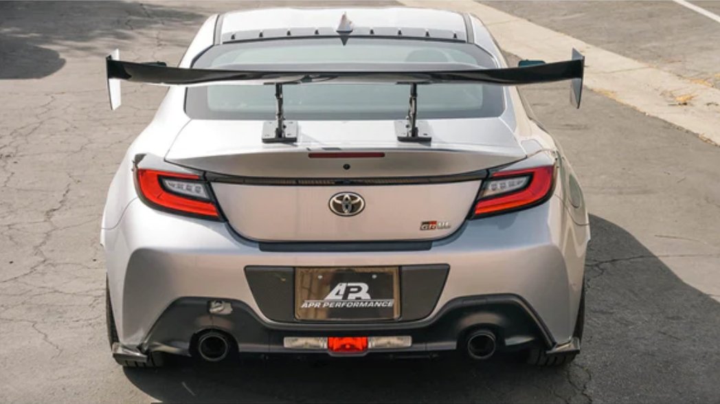 APR GTC-200 Carbon Fiber Wing 2022-2023 BRZ / 2022-2023 GR86 - AS-105985 - Subimods.com