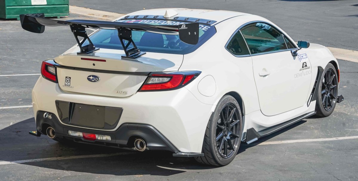 APR GTC-300 Carbon Fiber Rear Wing 61in BRZ GR86 — Subimods.com