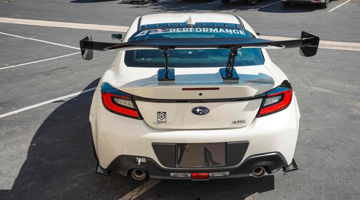 APR GTC-300 Carbon Fiber Rear Wing 67in BRZ GR86 — Subimods.com