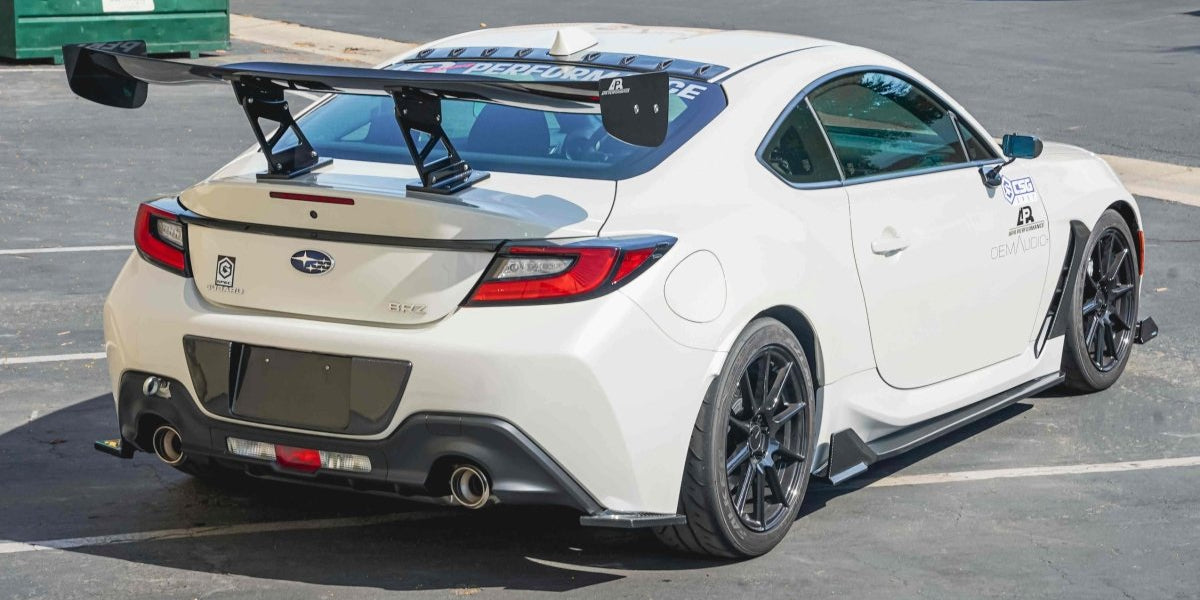 APR GTC-300 Carbon Fiber Rear Wing w/ Deck 67in 2022-2024 BRZ