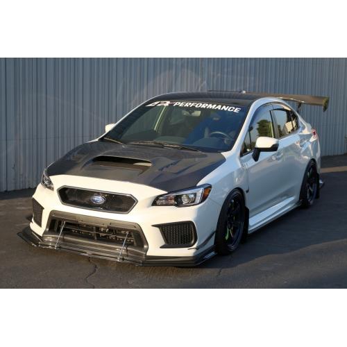 APR Performance Carbon Fiber Front Splitter w/ APR Lip 2018-2021 WRX / 2018-2021 STI - CW-801806 - Subimods.com