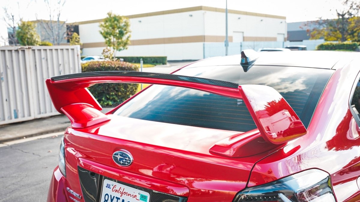 Apr Racing Spoiler APR Performance Carbon Fiber Gurney Flap 2015-2021 STI w/ Spoiler ...