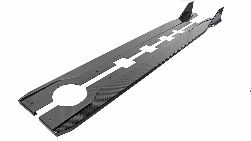 Generative Grid カービングプレート APR Carbon Fiber Side Rocker Extensions for BRZ / GR86 — Subimods.com