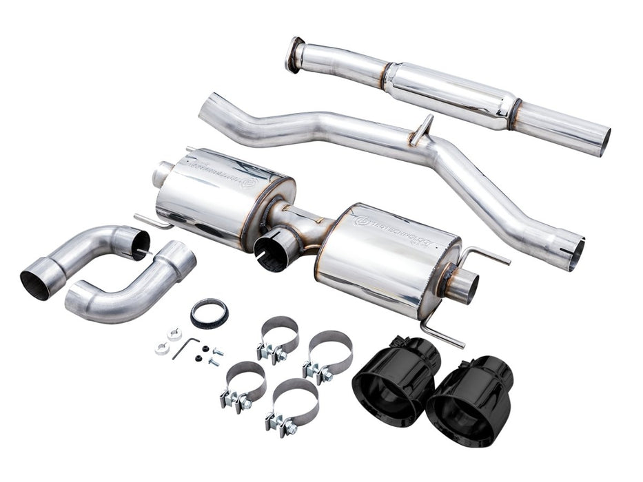 AWE Touring Edition Catback Exhaust w/ Diamond Black Tips 2013-2023 BRZ /  2017-2021 Toyota 86 / 2022-2023 GR86