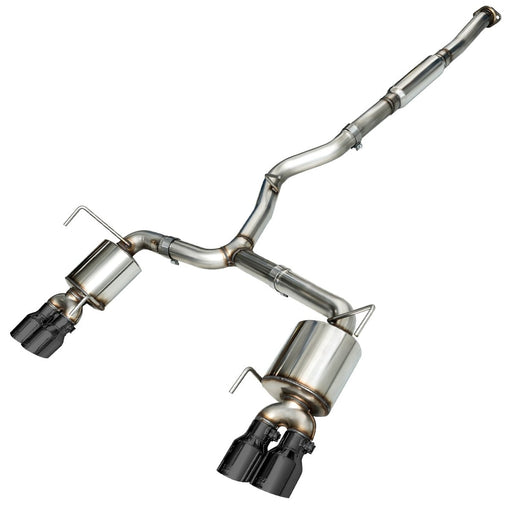 AWE Touring Edition Catback Exhaust w/ Diamond Black Tips 2015-2021 WRX - 3015-43102 - Subimods.com