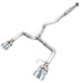 AWE Track Edition Catback Exhaust w/ Chrome Silver Tips 2011-2021 WRX Sedan / 2011-2021 STI Sedan - 3020-42058 - Subimods.com