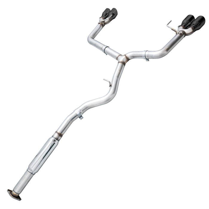 AWE Track Edition Catback Exhaust w/ Diamond Black Tips 2011-2021 WRX Sedan / 2011-2021 STI Sedan - 3020-43066 - Subimods.com